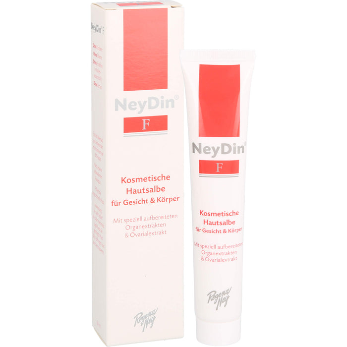 NeyDin F Kosmetische Hautsalbe für Gesicht und Körper, 50 ml Salbe