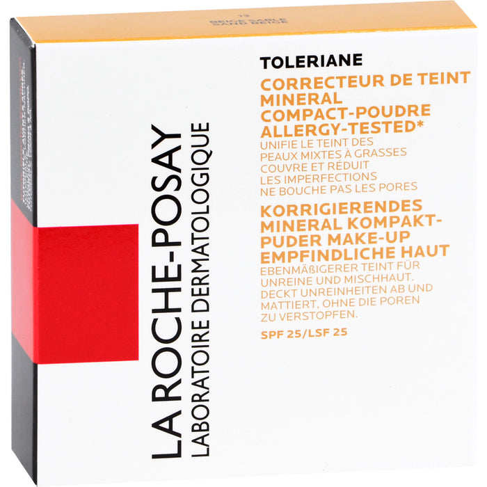 La Roche-Posay Toleriane korrigierendes Mineral Kompaktpuder Make-up Nr. 11 Hellbeige für empfindliche Haut, 9 g Puder
