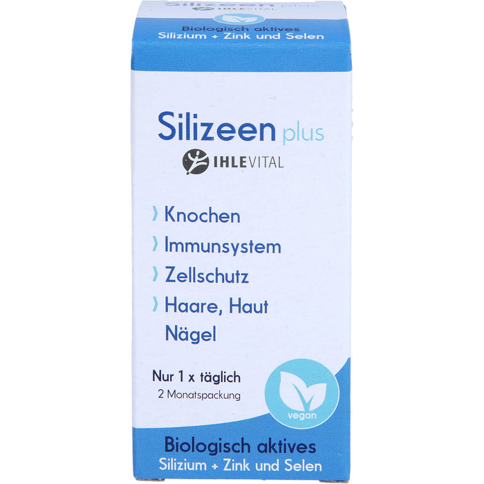 Ihle Vital Silizeen Plus Tropfen für Knochen, Immunystem, Zellschutz und Schilddrüse, 25 ml Lösung