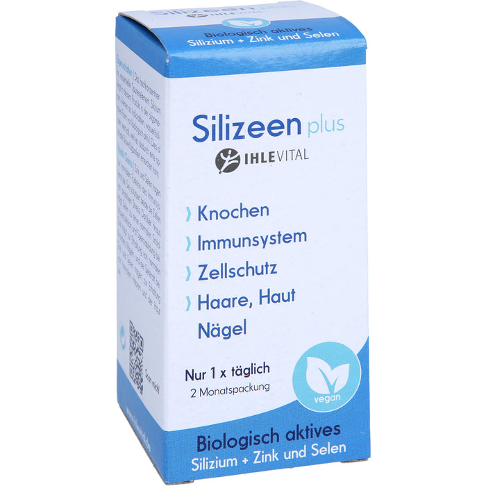 Ihle Vital Silizeen Plus Tropfen für Knochen, Immunystem, Zellschutz und Schilddrüse, 25 ml Lösung