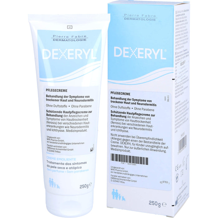 DEXERYL Pflegecreme Hauttrockenheit Reimport EMRAmed, 250 g Creme