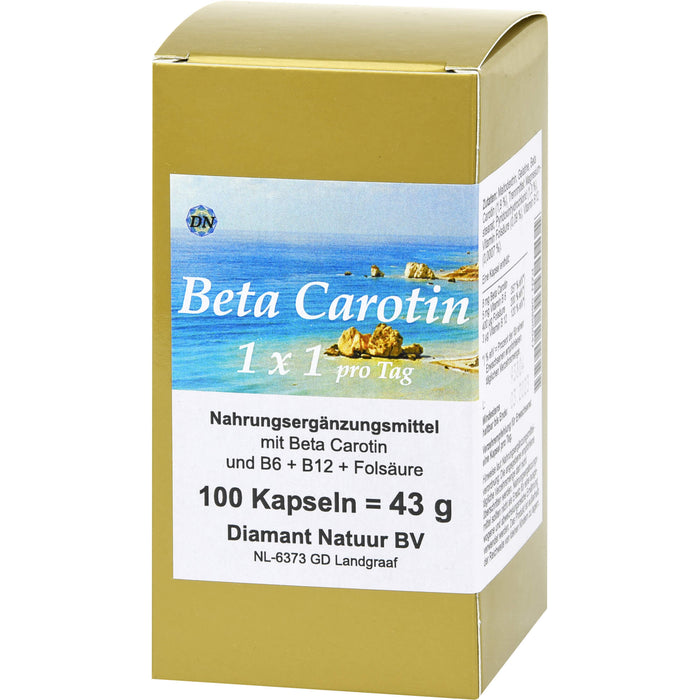 Beta Carotin 1 x 1 pro Tag, 100 St KAP