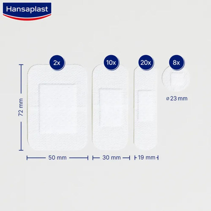 Hansaplast Sensitive Pflaster Hypoallergen 40 Str, 40 St. Pflaster