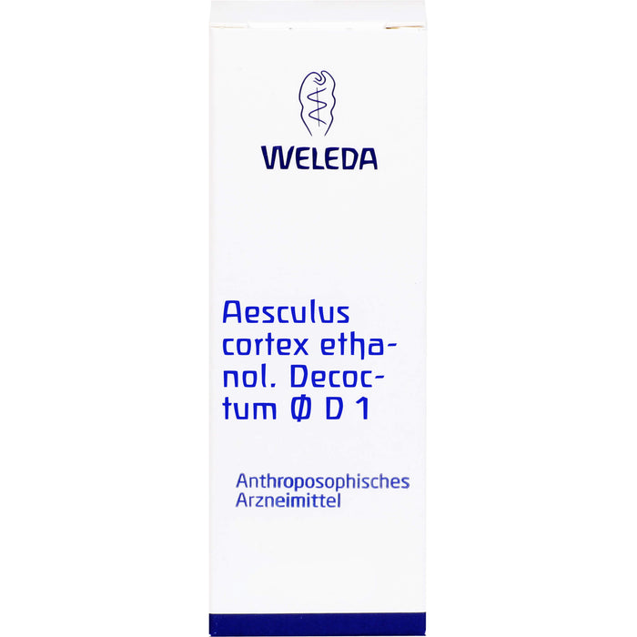 WELEDA Aesculus Cortex ethanolische Decoctum D1 Urtinktur, 50 ml Lösung