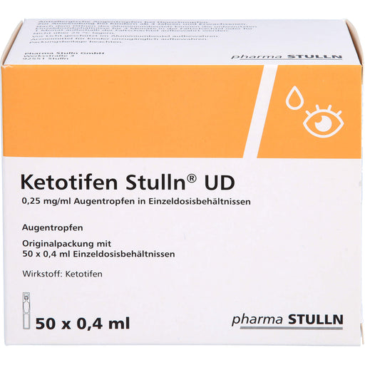 Ketotifen Stulln UD Augentropfen bei allergischer Konjuktivitis, 50 St. Einzeldosisbehältnisse