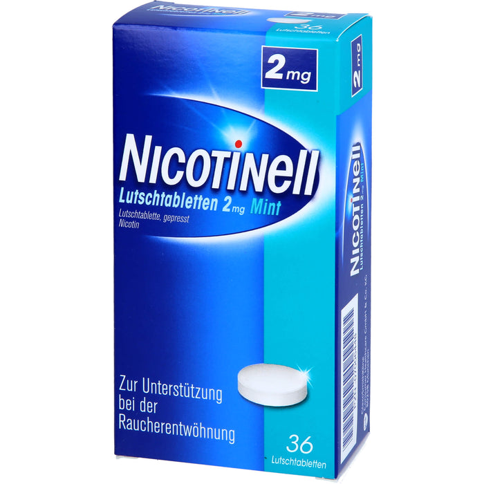 Nicotinell Lutschtabletten 2 mg Mint, 36 St LUT