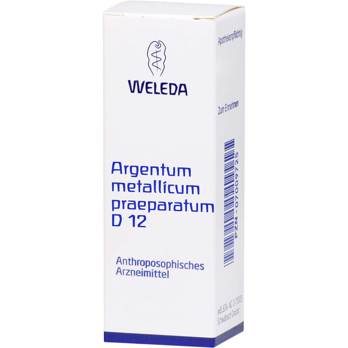 Argentum metallicum praep. D12 Weleda Trit., 20 g TRI
