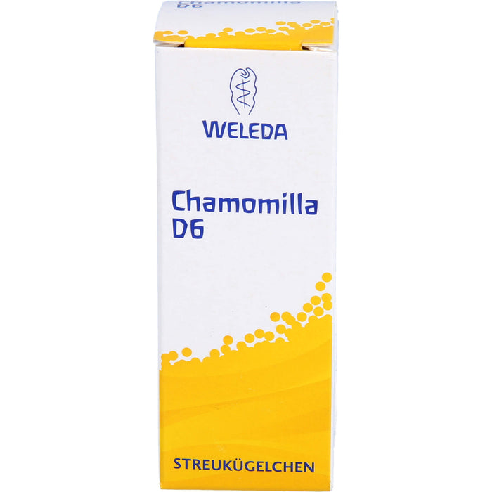 Chamomilla D6 Weleda Globuli, 10 g Globuli