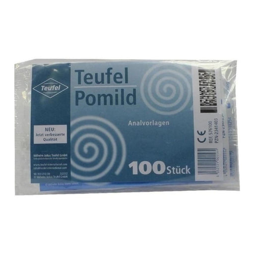 Teufel Pomild Analvorlagen, 100 St. Vorlagen
