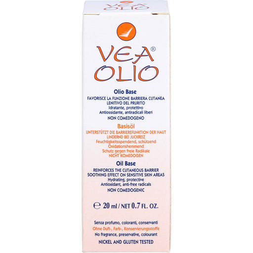 VEA OLIO Basisöl lindernd bei Juckreiz, 20 ml Öl