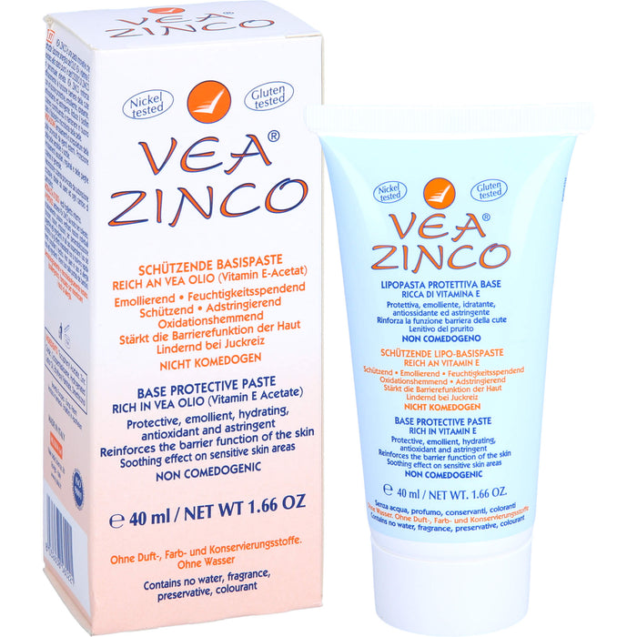 VEA ZINCO schützende Paste mit Zinkoxid, 40 ml Paste