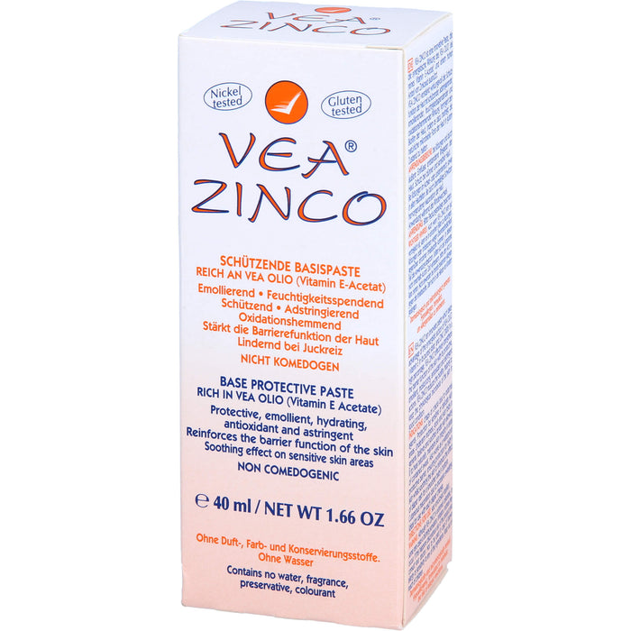VEA ZINCO schützende Paste mit Zinkoxid, 40 ml Paste
