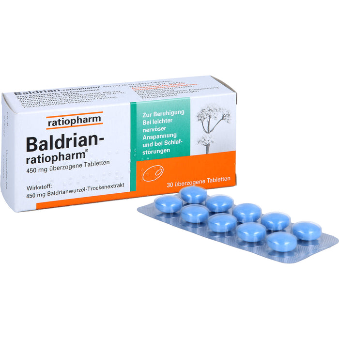 Baldrian-ratiopharm Tabletten, 30 pcs. Tablets