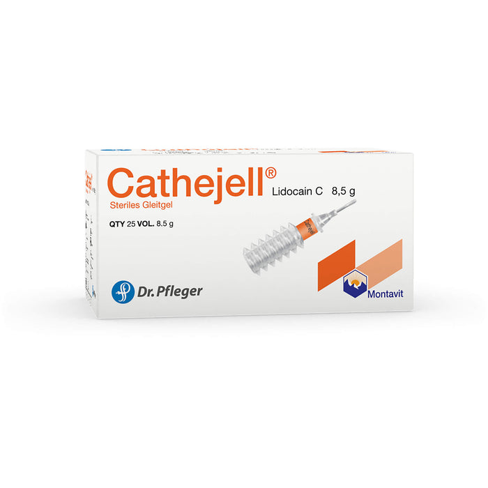 Cathejell Lidocain C steriles Gleitgel ZHS 8,5g, 25 St. Gel