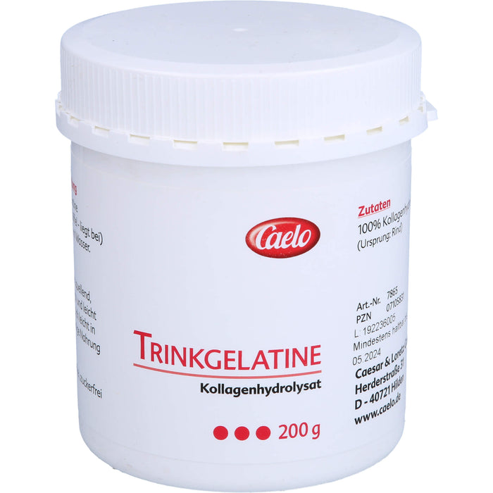 Caelo Trinkgelatine HV-Packung, 200 g Pulver
