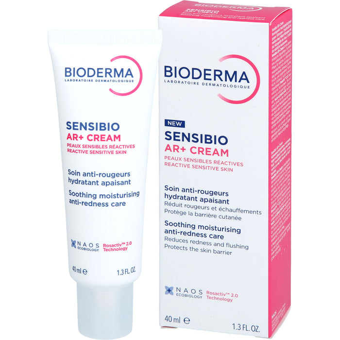 BIODERMA Sensibio AR+ Creme gegen Rötungen für empfindliche, reaktive Haut, 40 ml Creme