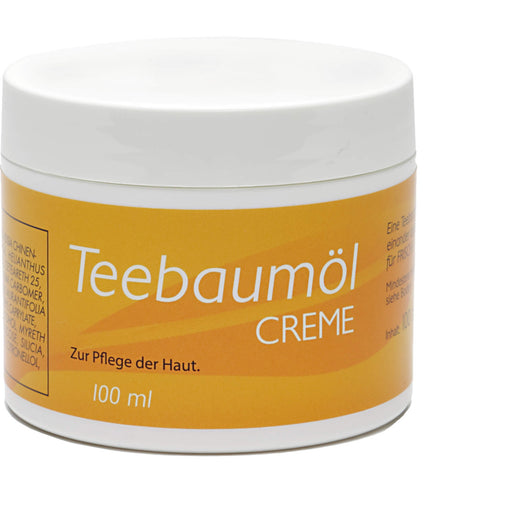 Allcura Teebaum-Creme mit Propolis zur Pflege der Haut, 100 ml Creme
