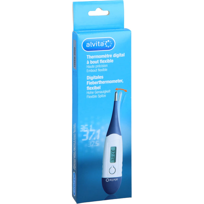 Alvita Digitales Fieberthermometer flexibel, 1 St
