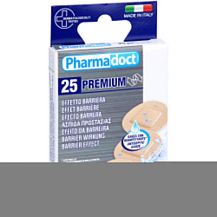 Pharmadoct Blutstillendes Pflaster rund 2,5 cm, 25 St. Pflaster