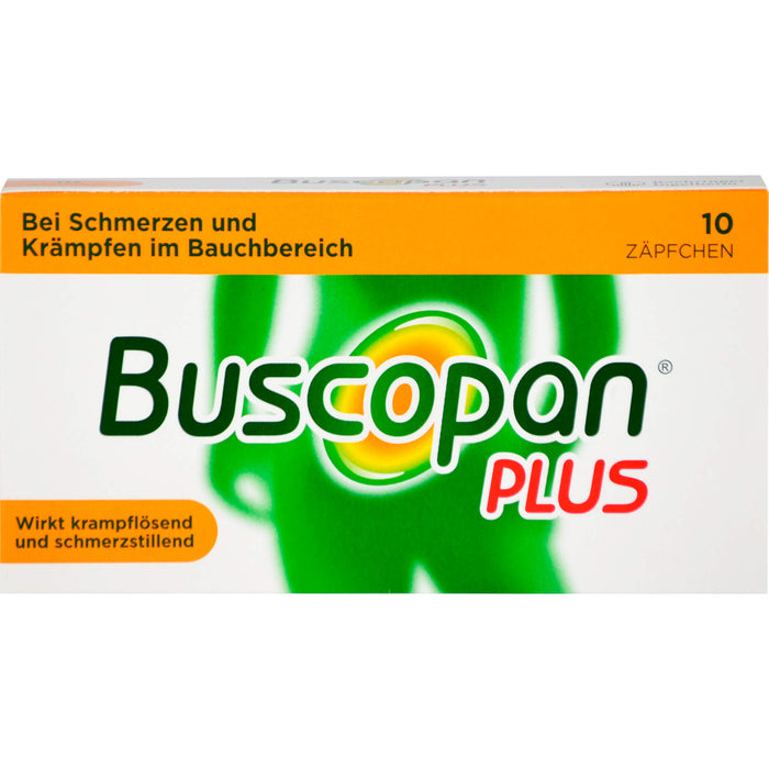 Buscopan plus Zäpfchen Reimport Pharma Gerke, 10 pcs. Suppositories