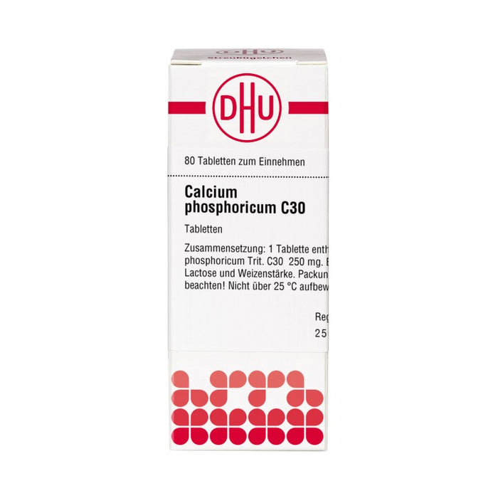 DHU Calcium phosphoricum C30 Tabletten, 80 St. Tabletten