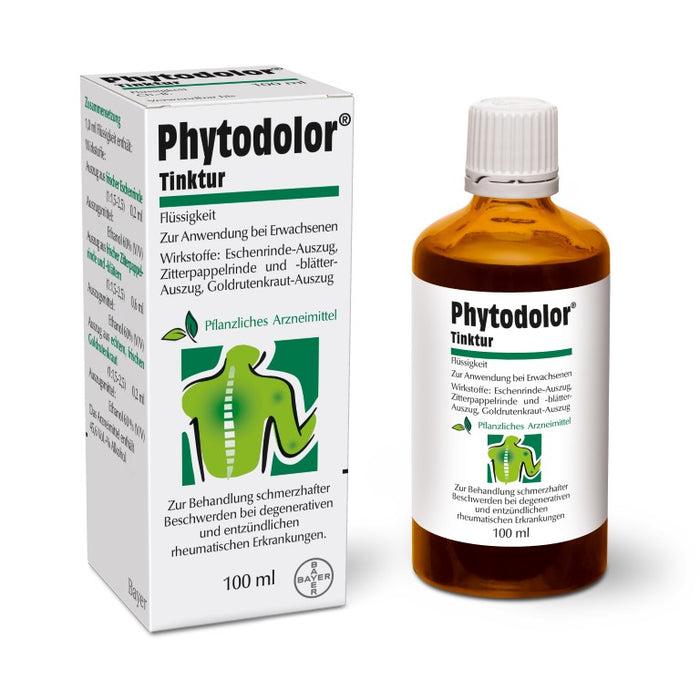 Phytodolor Tinktur Flüssigkeit bei Muskel- und Gelenkschmerzen, 100 ml Lösung