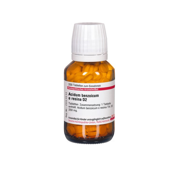 DHU Acidum benzoicum e resina D2 Tabletten, 200 St. Tabletten