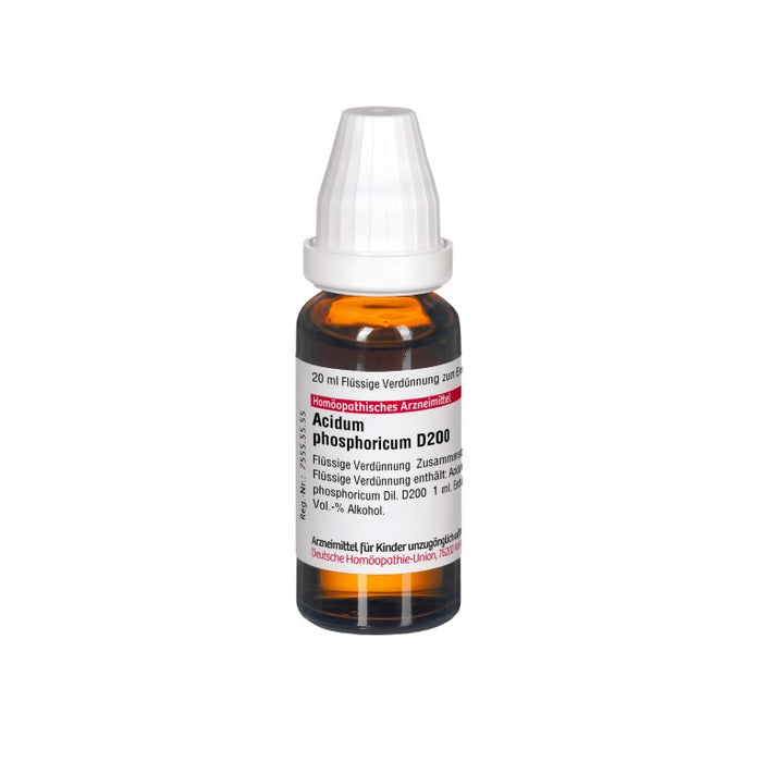 DHU Acidum phosphoricum D200 Dilution, 20 ml Lösung