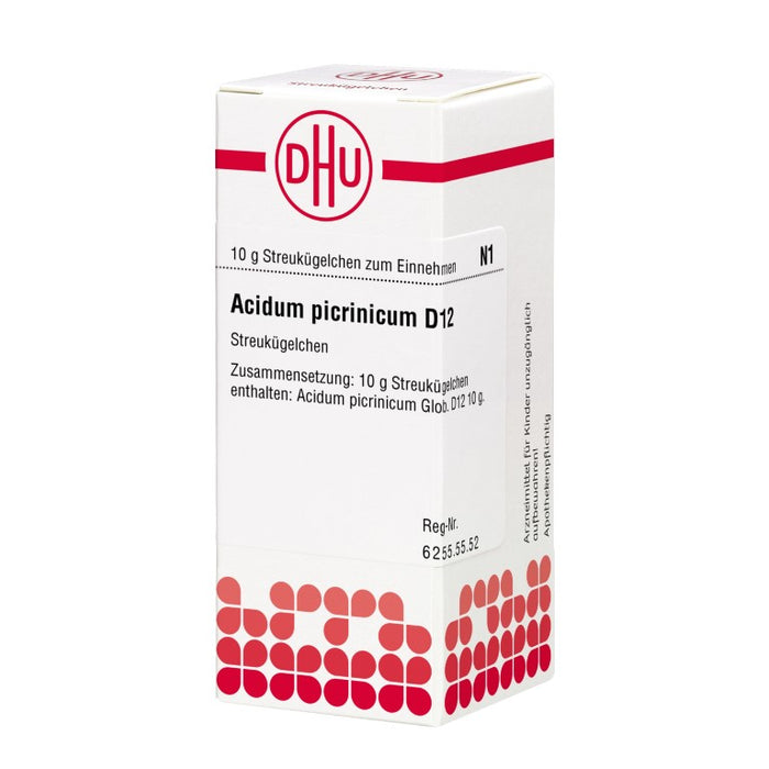 DHU Acidum picrinicum D12 Streukügelchen, 10 g Globuli