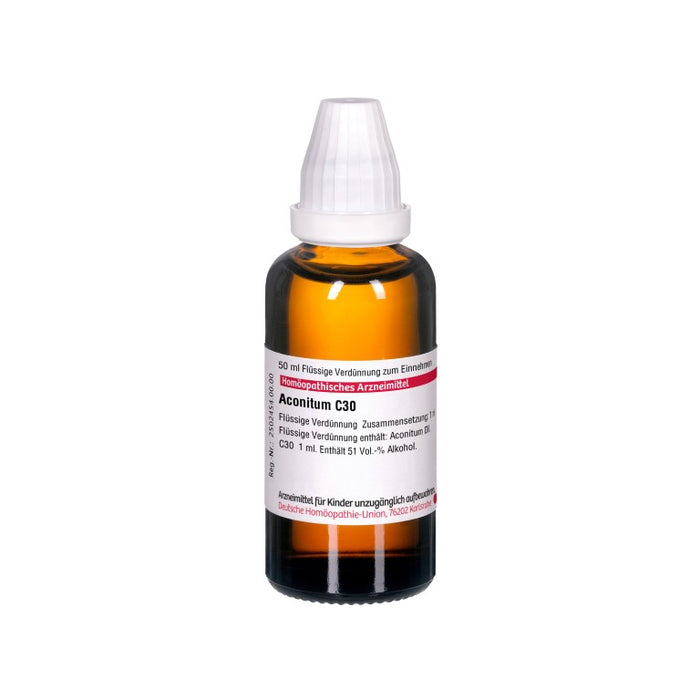 DHU Aconitum C30 Dilution, 50 ml Lösung