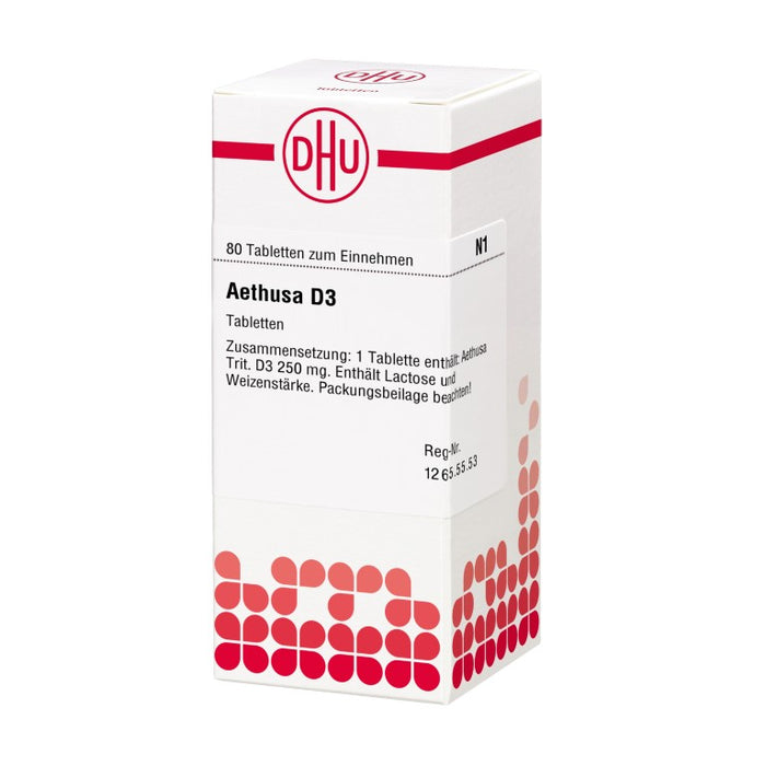 DHU Aethusa D3 Tabletten, 80 St. Tabletten