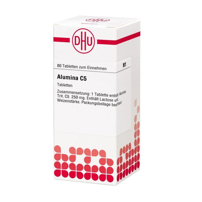 Alumina C5 DHU Tabletten, 80 St. Tabletten
