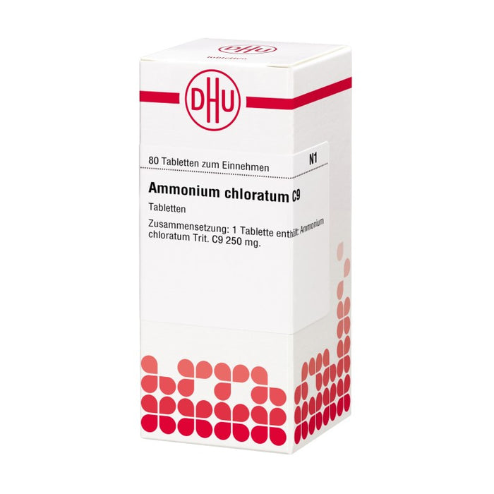 Ammonium chloratum C9 DHU Tabletten, 80 St. Tabletten