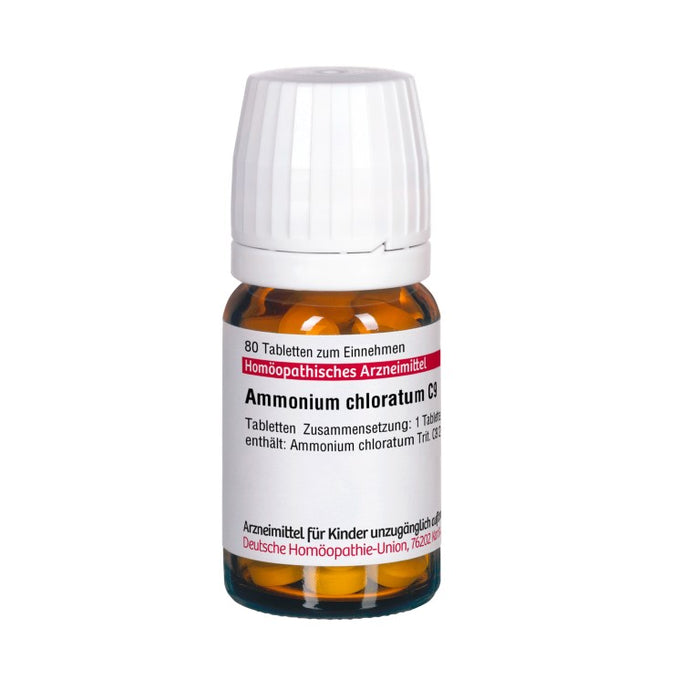 Ammonium chloratum C9 DHU Tabletten, 80 St. Tabletten