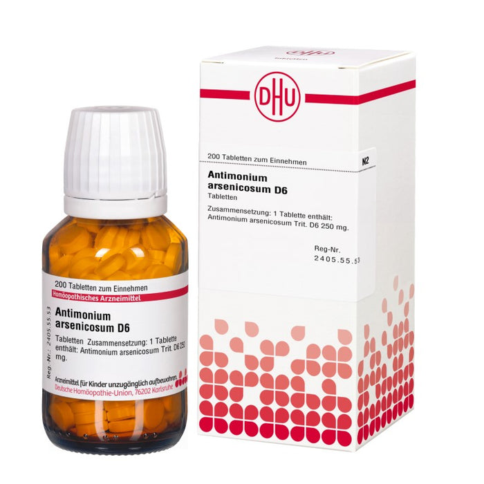 Antimonium arsenicosum D6 DHU Tabletten, 200 St. Tabletten