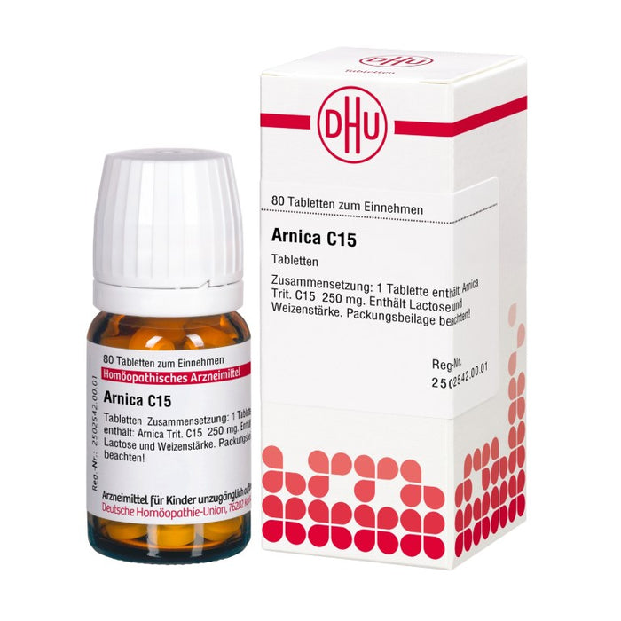 DHU Arnica C15 Tabletten, 80 St. Tabletten