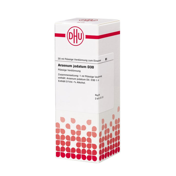 Arsenum jodatum D30 DHU Dilution, 20 ml Lösung