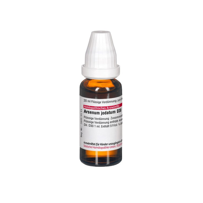 Arsenum jodatum D30 DHU Dilution, 20 ml Lösung