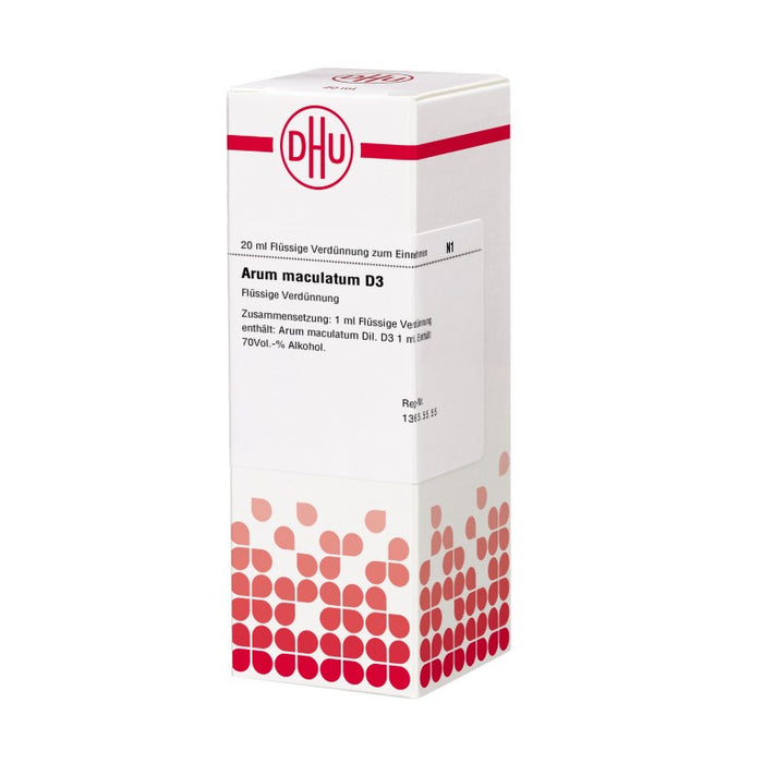 Arum maculatum D3 DHU Dilution, 20 ml Lösung