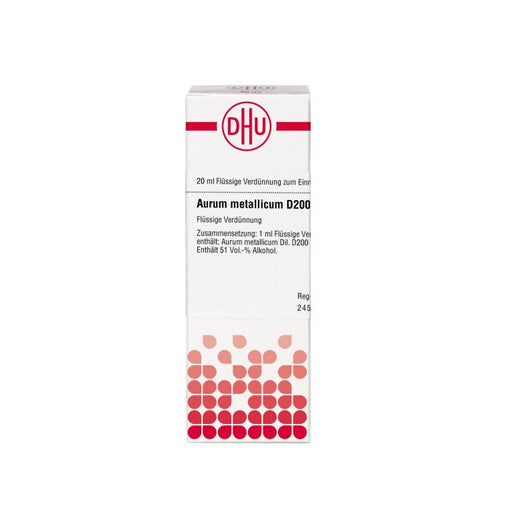 DHU Aurum metallicum D200 Dilution, 20 ml Lösung