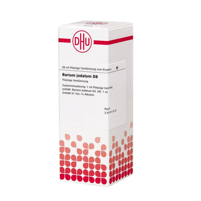 Barium jodatum D8 DHU Dilution, 20 ml Lösung