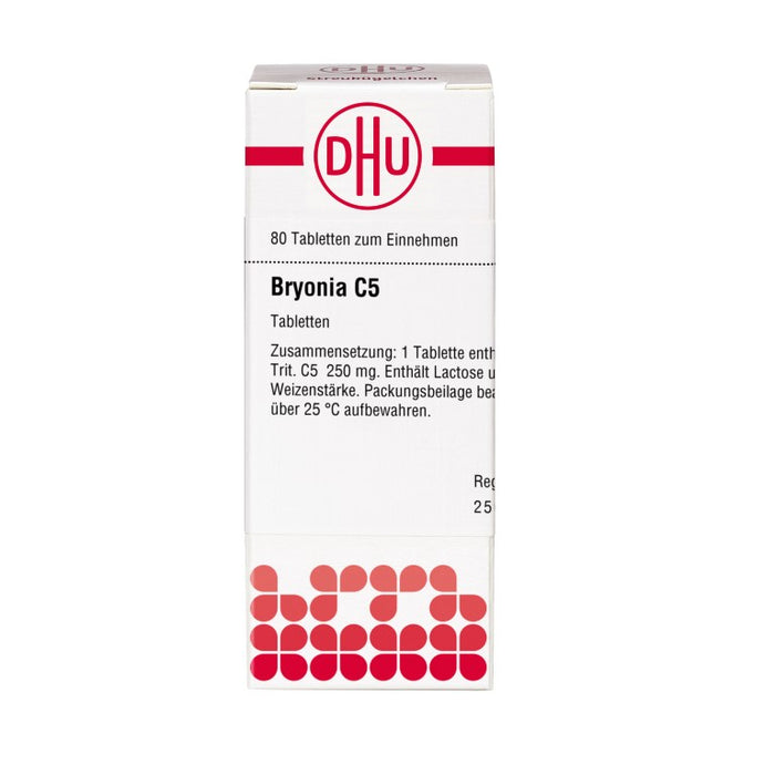 Bryonia C5 DHU Tabletten, 80 St. Tabletten