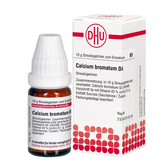 DHU Calcium bromatum D4 Streukügelchen, 10 g Globuli