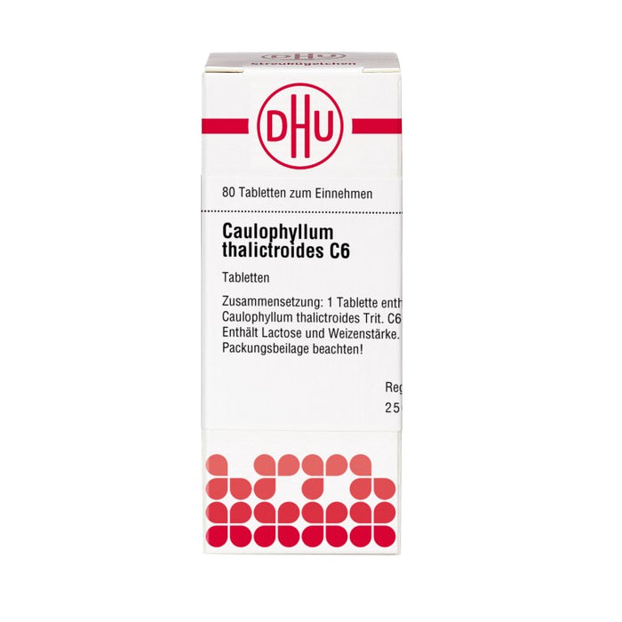 Caulophyllum thalictroides C6 DHU Tabletten, 80 St. Tabletten