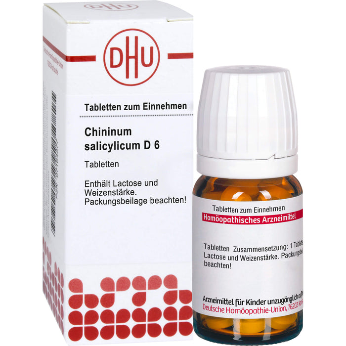 DHU Chininum salicylicum D6 Tabletten, 80 St. Tabletten