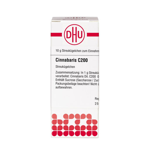 Cinnabaris C200 DHU Globuli, 10 g Globuli