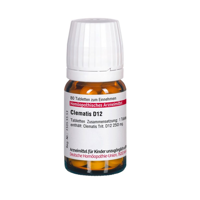 Clematis D12 DHU Tabletten, 80 St. Tabletten