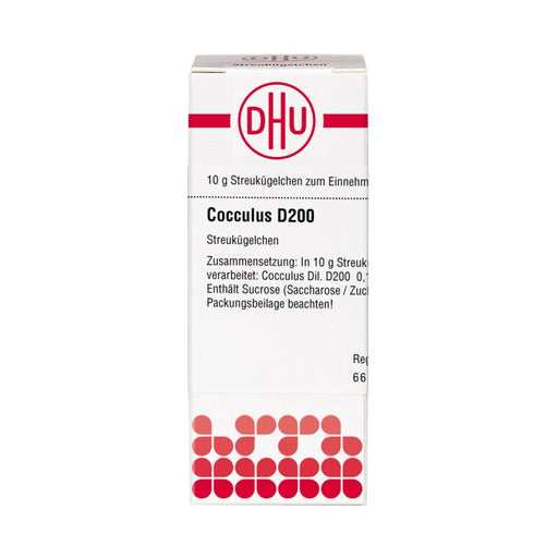 Cocculus D200 DHU Globuli, 10 g Globuli