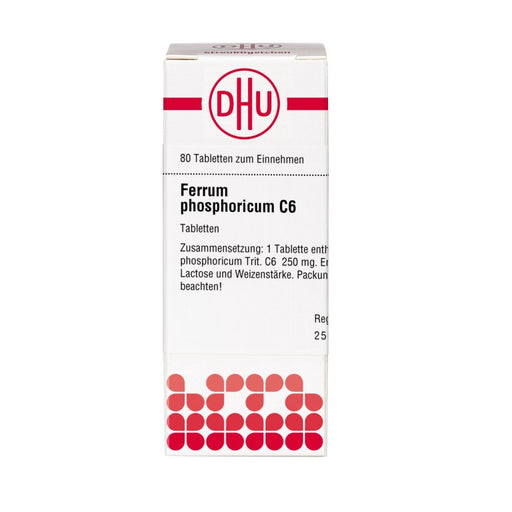 DHU Ferrum phosphoricum C6 Tabletten, 80 St. Tabletten