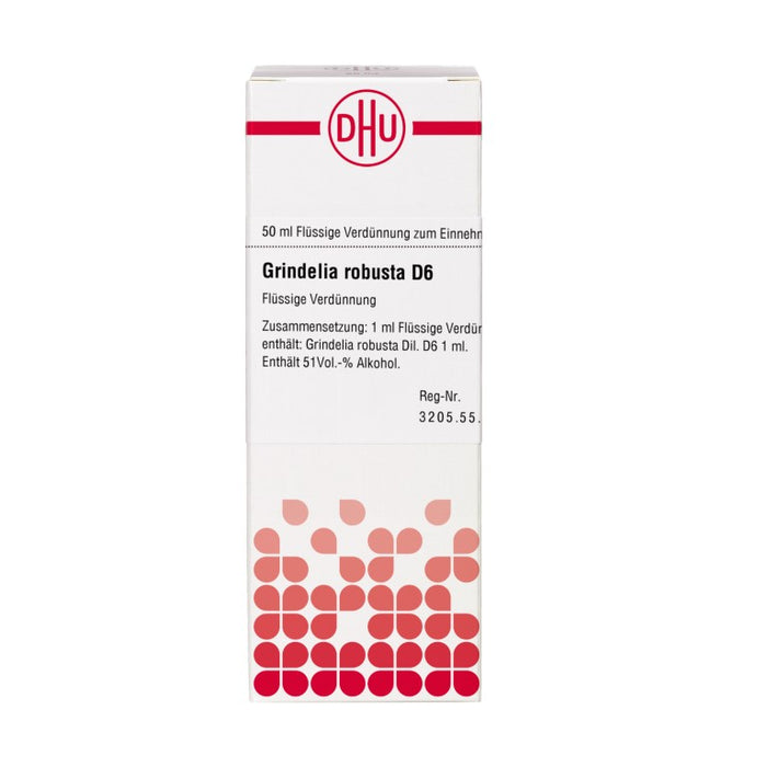 Grindelia robusta D6 DHU Dilution, 50 ml Lösung